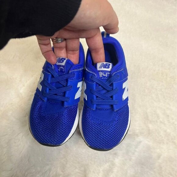 New Balance Kids Sneakers - Blue and White - Picture 9 of 9